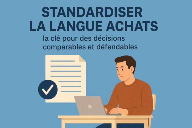 Standardiser la langue Achats