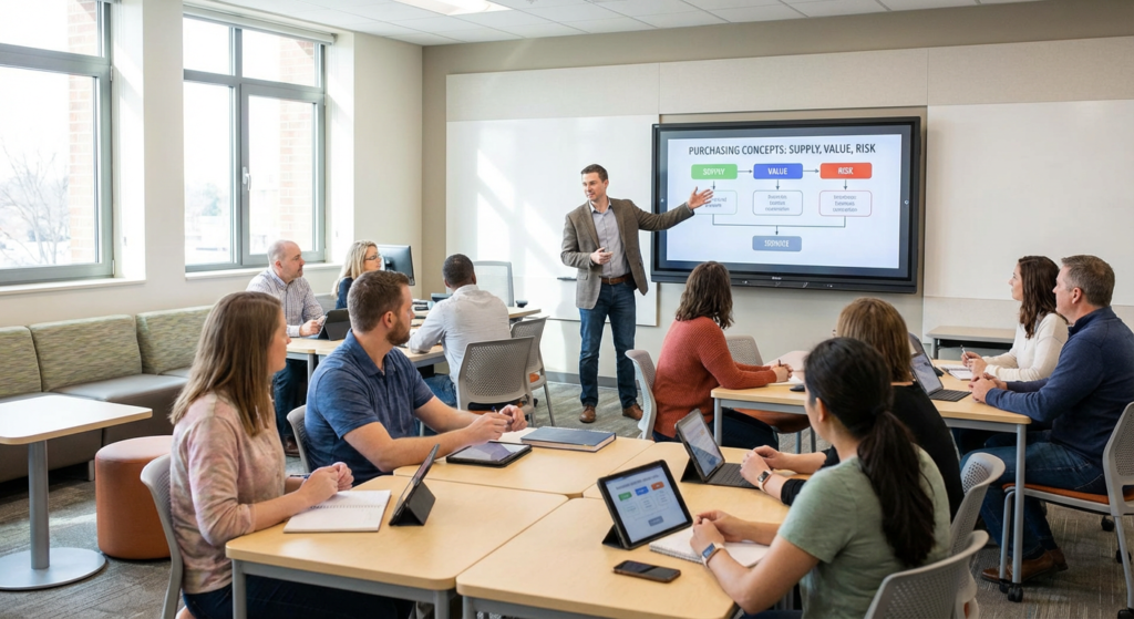 compétences clés du métier achats