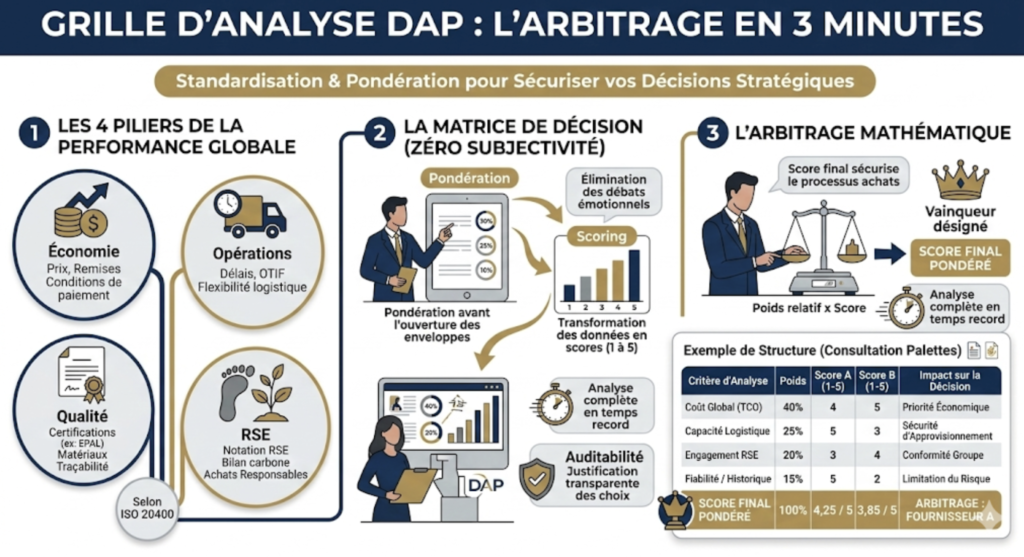 tableau evaluation tco criteres choix
