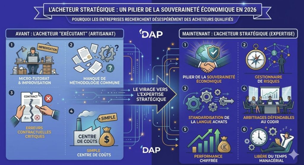 formation metier approvisionnement carriere