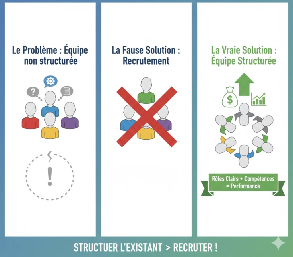 structuration departement approvisionnement management
